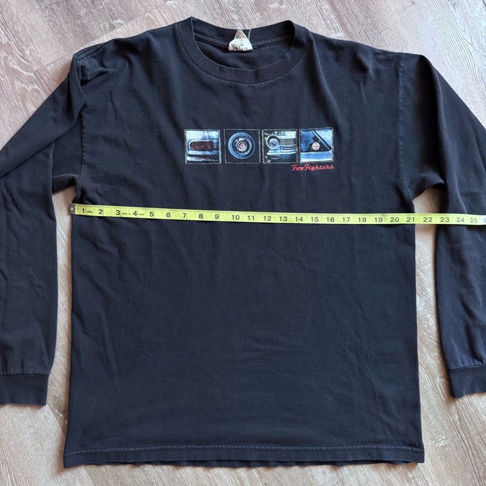 Vintage Foo Fighters Men’s Long Sleeve Shirt Size Large Black - Picture 4 of 6